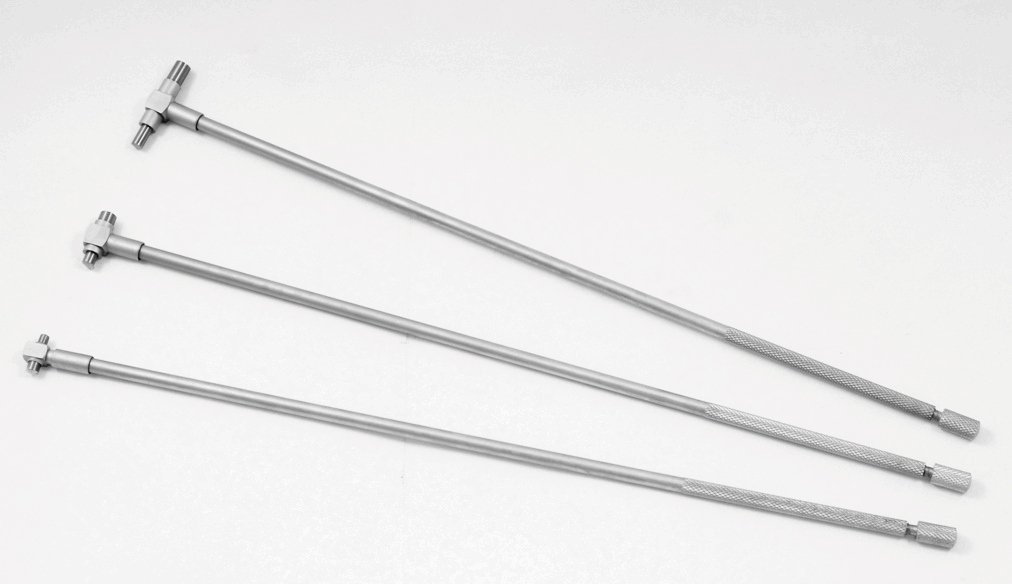 5/16 TO 1-1/4" 3 PIECE 10" TELESCOPING GAGE SET (4200-0260)