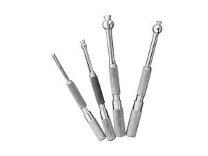 4 PIECE .125-.500" FULL BALL SMALL HOLE GAGE SET (4400-0009)