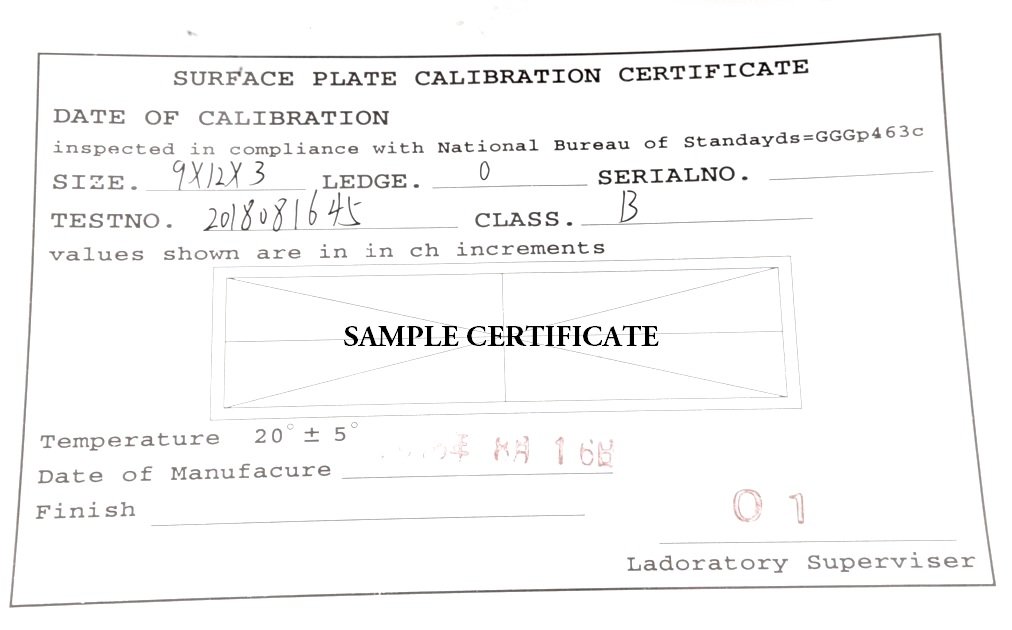 48 x 36 x 6 GRADE A GRANITE SURFACE PLATE (4401-4836) - Image 5