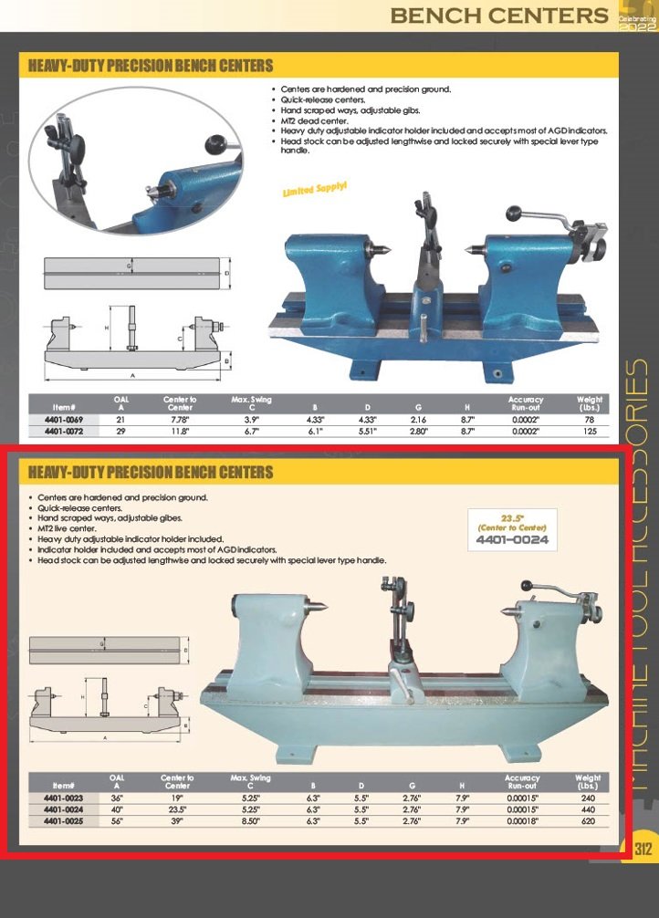 56 X 17" SWING BENCH CENTER 39" BETWEEN CENTERS (4401-0025) - Image 4
