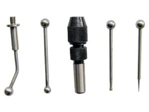 5 PIECE WIGGLER OR CENTER FINDER SET WITH 3/8" SHANK BODY (4401-0045)