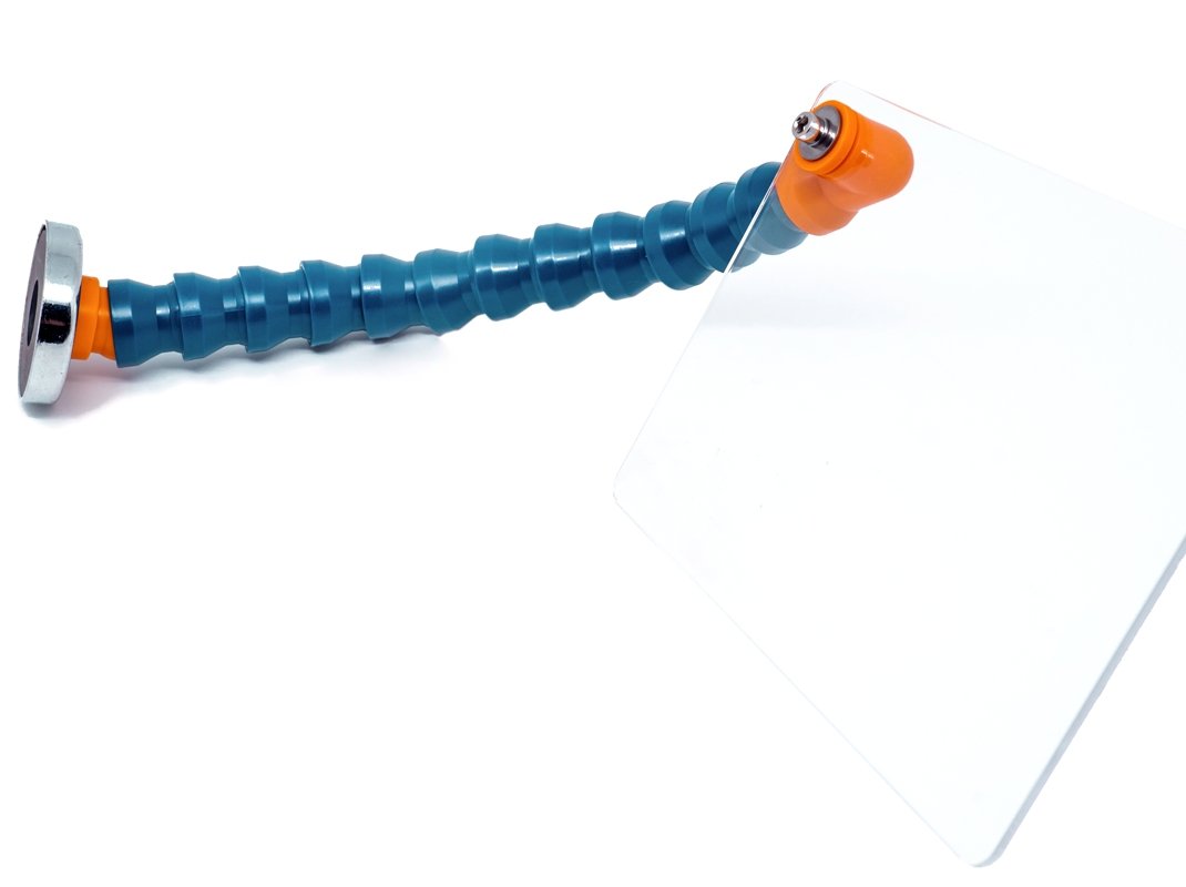 6 X 8" SAFETY SHIELD WITH HOSE ON MAGNETIC BASE (4401-0516) - Image 4