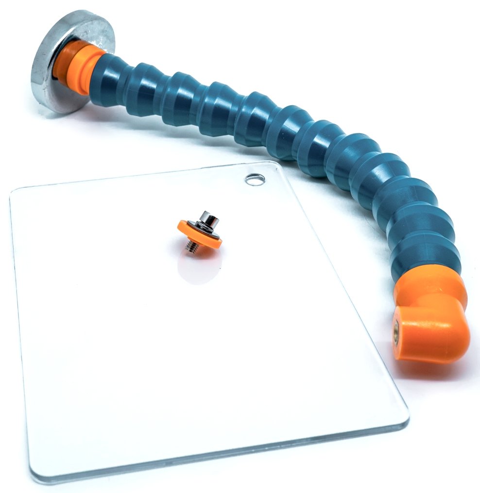 6 X 8" SAFETY SHIELD WITH HOSE ON MAGNETIC BASE (4401-0516) - Image 6