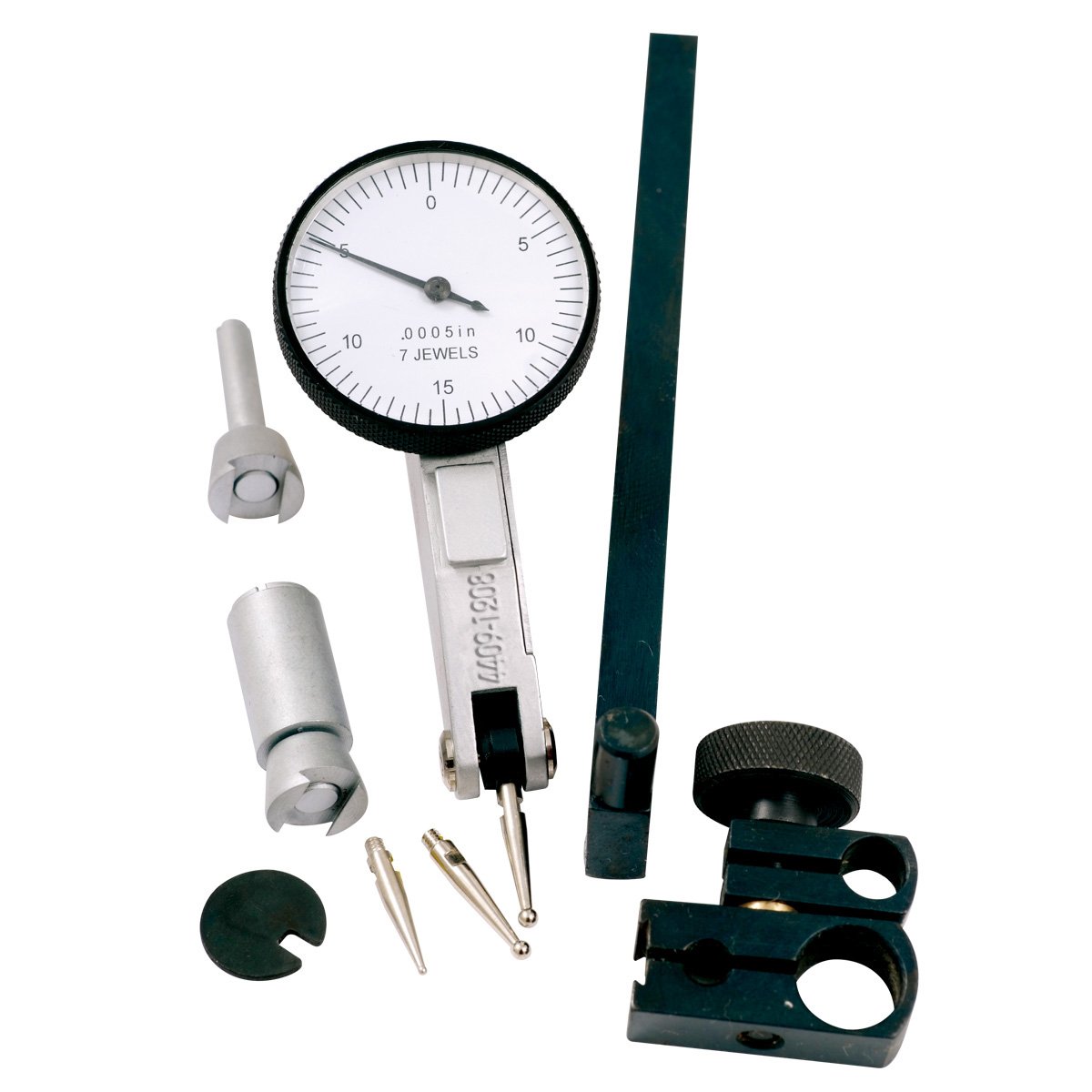 0-0.03" DIAL TEST INDICATOR SET WITH .0005" GRADUATION (4409-1208)