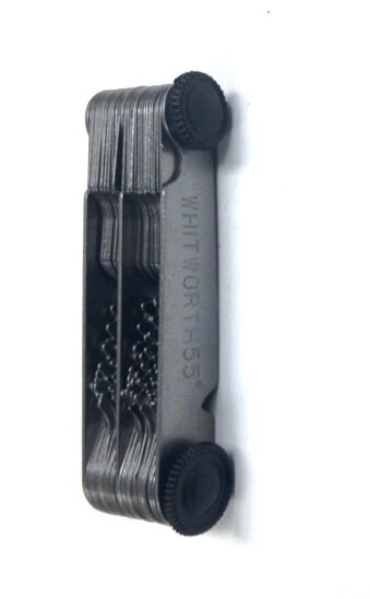 52 PIECE 4-62 TPI 55 DEGREE & .25-6MM 60 DEGREE SCREW PITCH GAGE (4901-0038) - Image 2