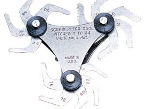 USA MADE 51 PIECE 4-84 TPI 60 DEGREE SCREW PITCH GAGE (4901-0094)