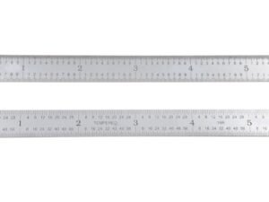 PRO-SERIES 6 X 3/4 16R RIGID RULE GRADUATION 1/32,1/64,50THS & 100THS 4901-0220
