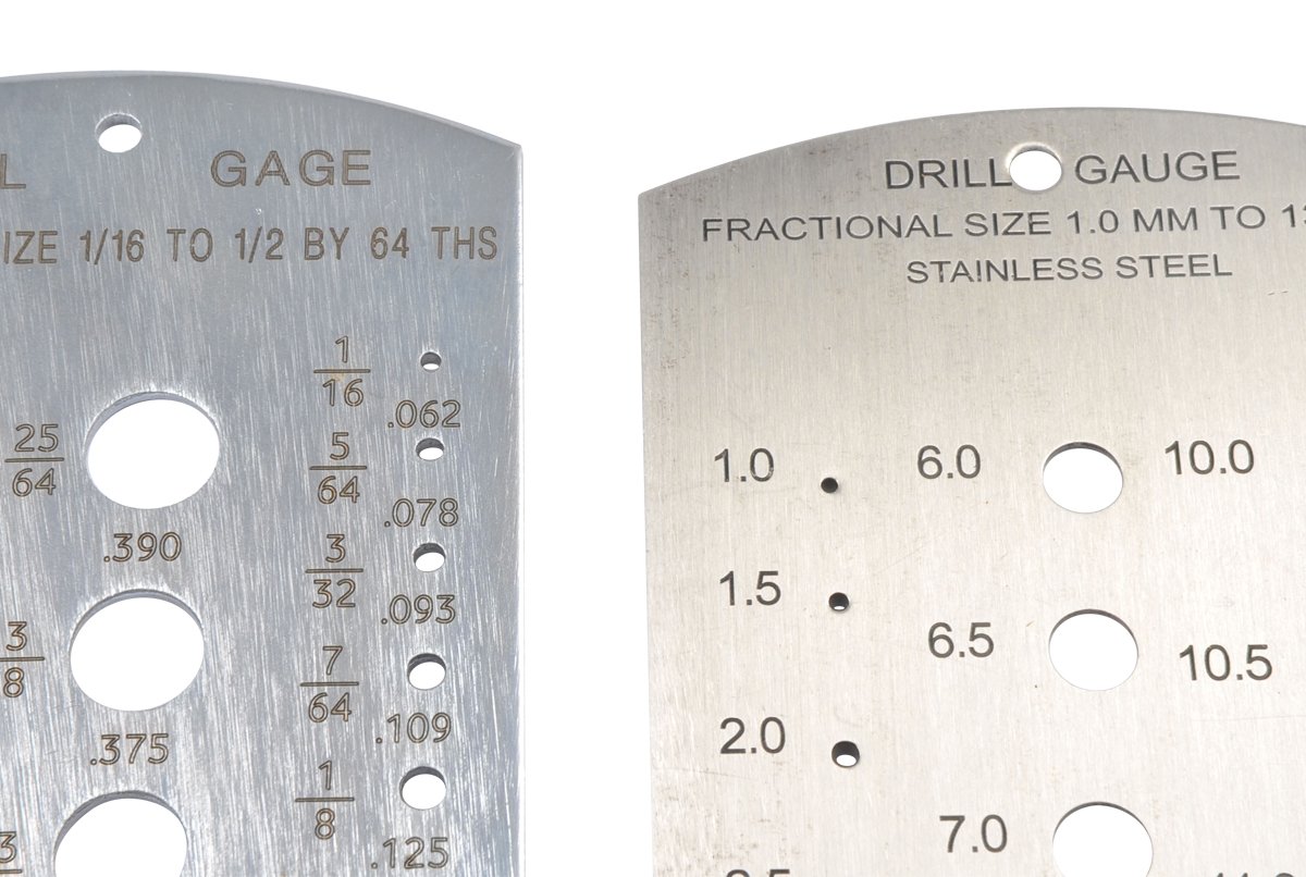 HHIP 2 PIECE DRILL GAGE SET WITH INCH & METRIC GAGES (4906-00042) - Image 4