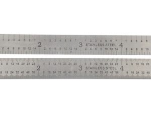 HHIP 48 X 1-1/8" 4R RIGID RULE GRADUATIONS 1/8, 1/16, 1/32 & 1/64 (4906-0206)