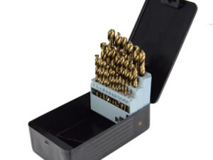 29 PIECE TIN COATED HSS DRILL SET (1/16-1/2 INCH BY 64THS) (5000-0001)