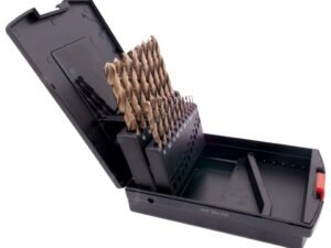 19 PIECE 1-10MM X .5MM 135 DEGREE POINT COBALT DRILL SET (5000-0005)