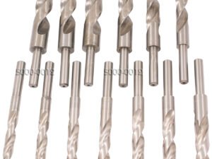 13 PIECE COBALT SILVER & DEMMING DRILL SET WITH 1/2" SHANK (5000-0012)