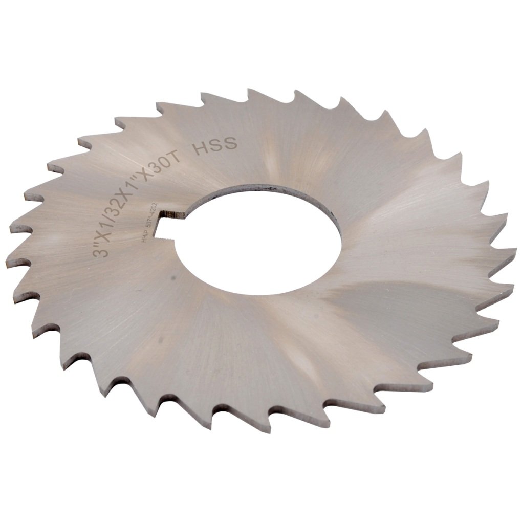 3 X 1/32 X 1 INCH HSS PLAIN SLITTING SAW (5071-4202)