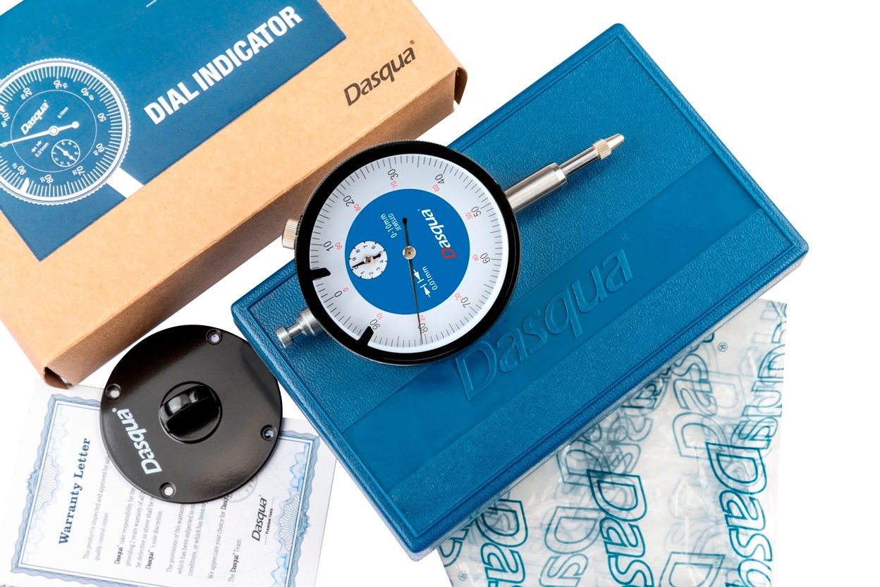 DASQUA 0-10MM DUAL LUG & FLAT BACK DAIL INDICATOR (5111-1005) - Image 2