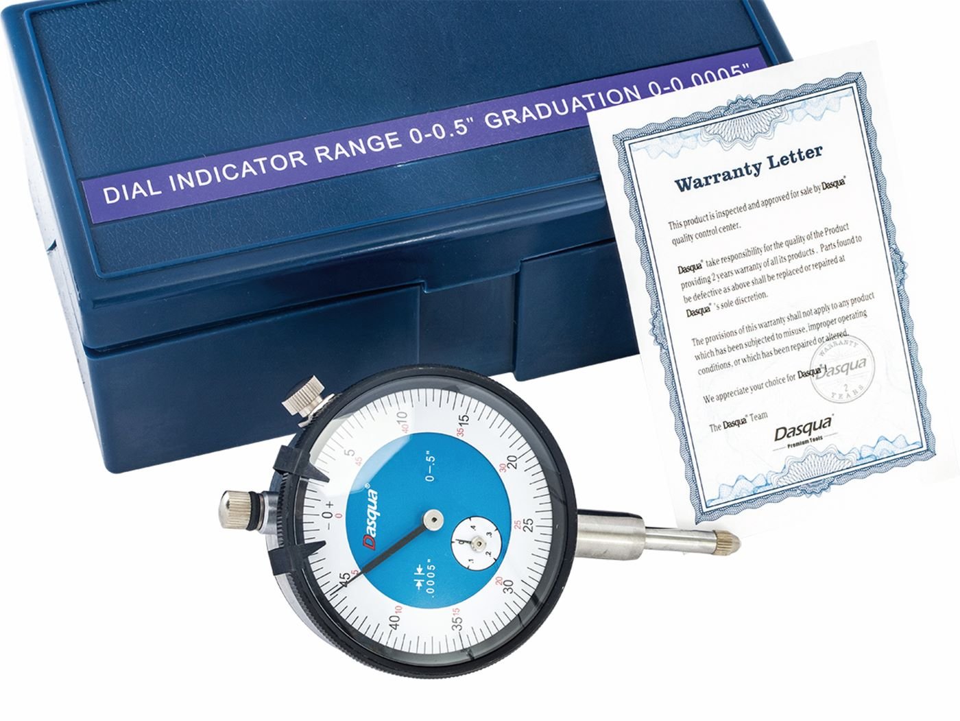 DASQUA 0-0.5INCH LUG BACK DIAL INDICATOR (5122-4205) - Image 2