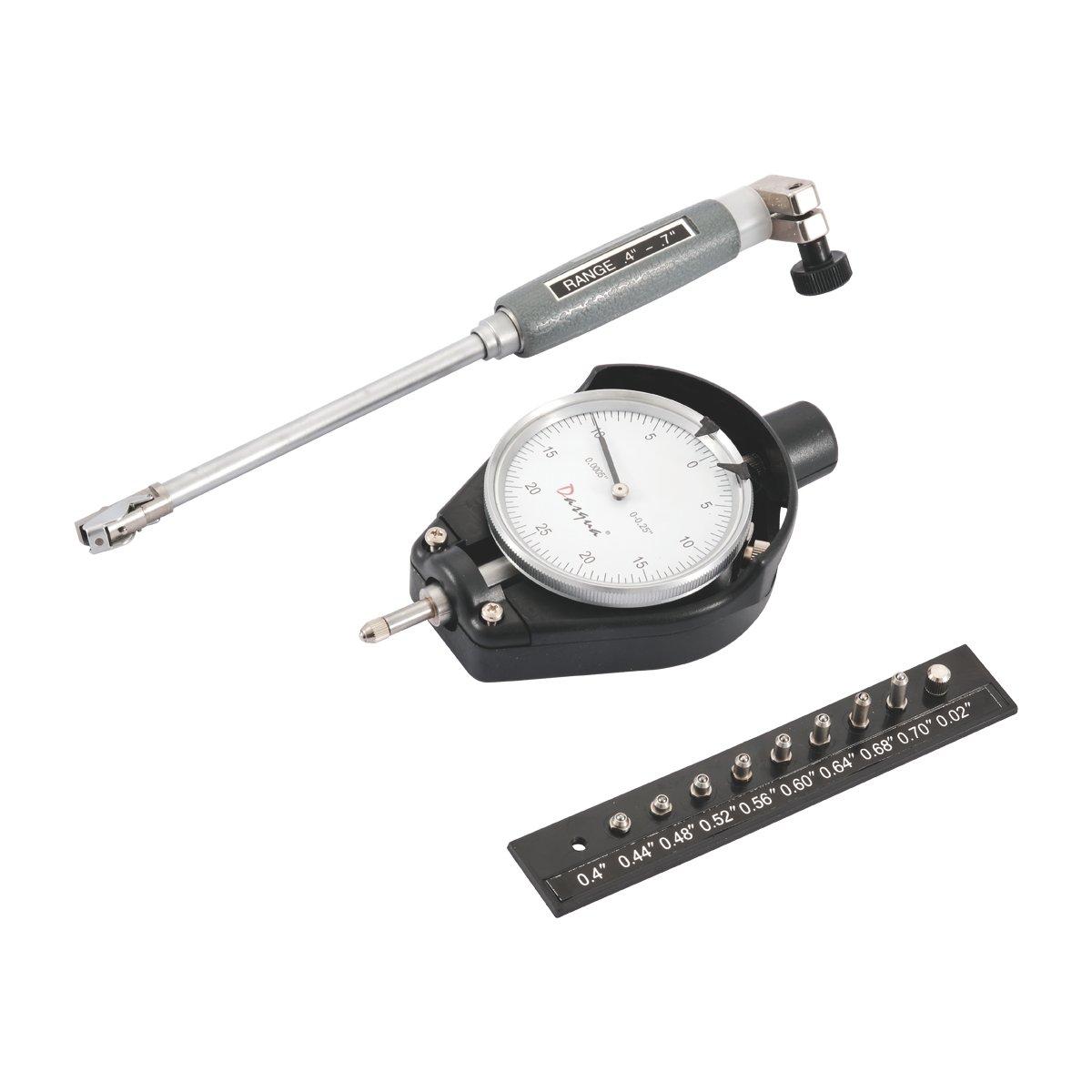 DASQUA 0.4-0.7" 0.0005" PRECISION DIAL BORE GAGE (5512-6110) - Image 2