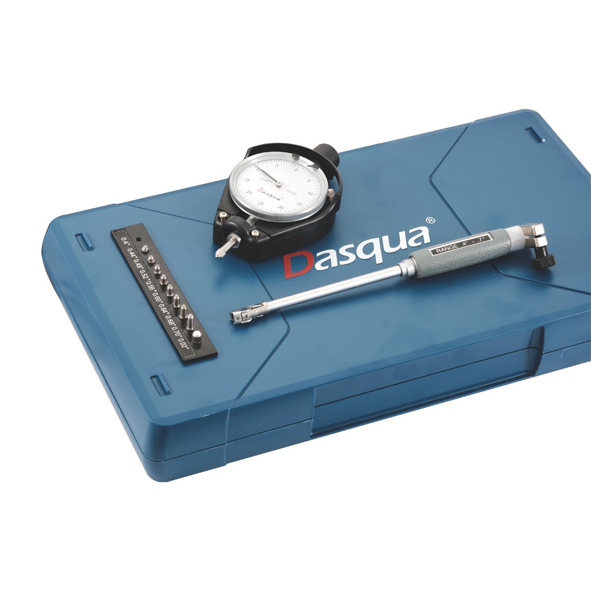 DASQUA 0.4-0.7" 0.0005" PRECISION DIAL BORE GAGE (5512-6110)