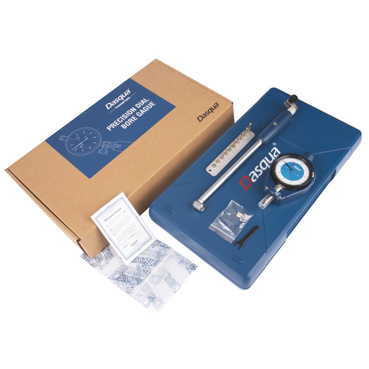 DASQUA 0.7-1.5" 0.0005" PRECISION DIAL BORE GAGE (5512-6115)