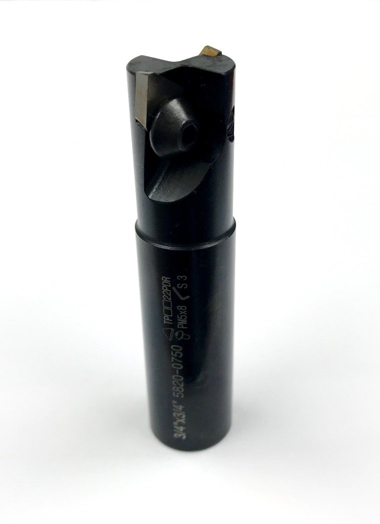 3/4 INCH X 3/4 STRAIGHT SHANK INDEXABLE END MILL (5820-0750) - Image 3