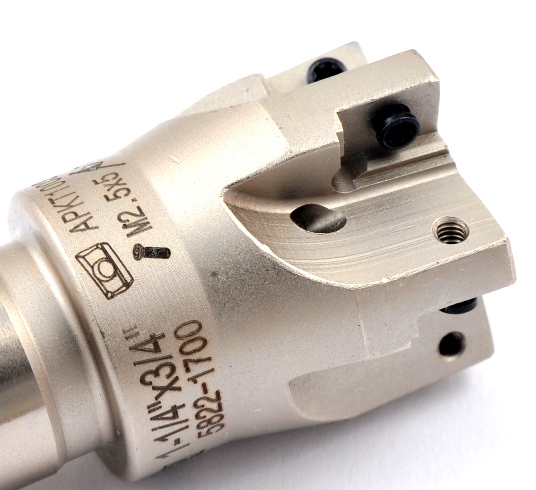 1-1/4" SQUARE SHOULDER COOLANT-THRU INDEXABLE END MILL (5822-1700) - Image 4