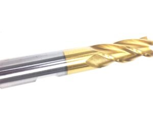5/8 X 5/8" 4 FLUTE TiN SINGLE END CENTER CUT END MILL (5828-0626)
