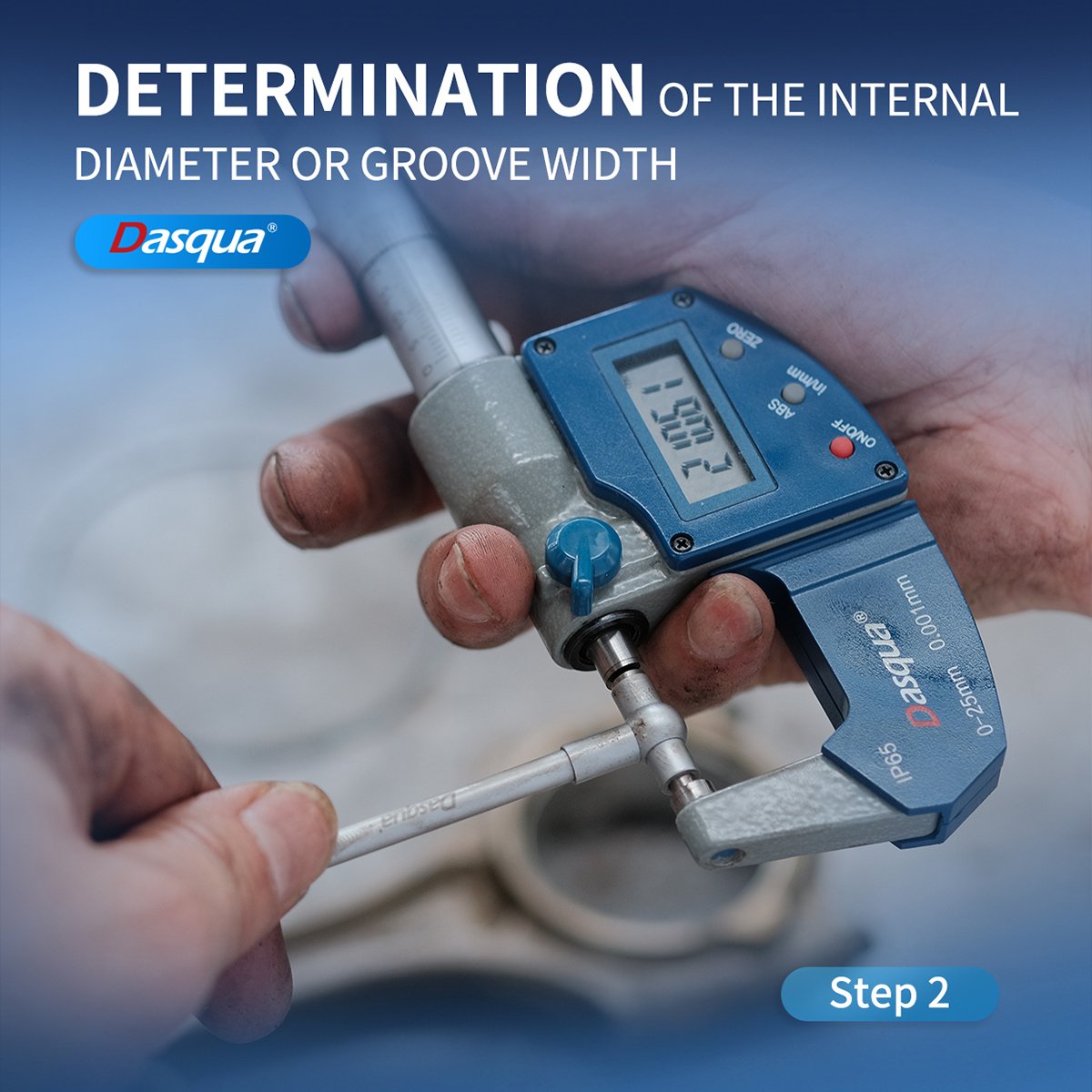 DASQUA 8-100MM / 5/16-4IN 6INCH LONG TELESCOPING GAUGE SET (5911-0002) - Image 10