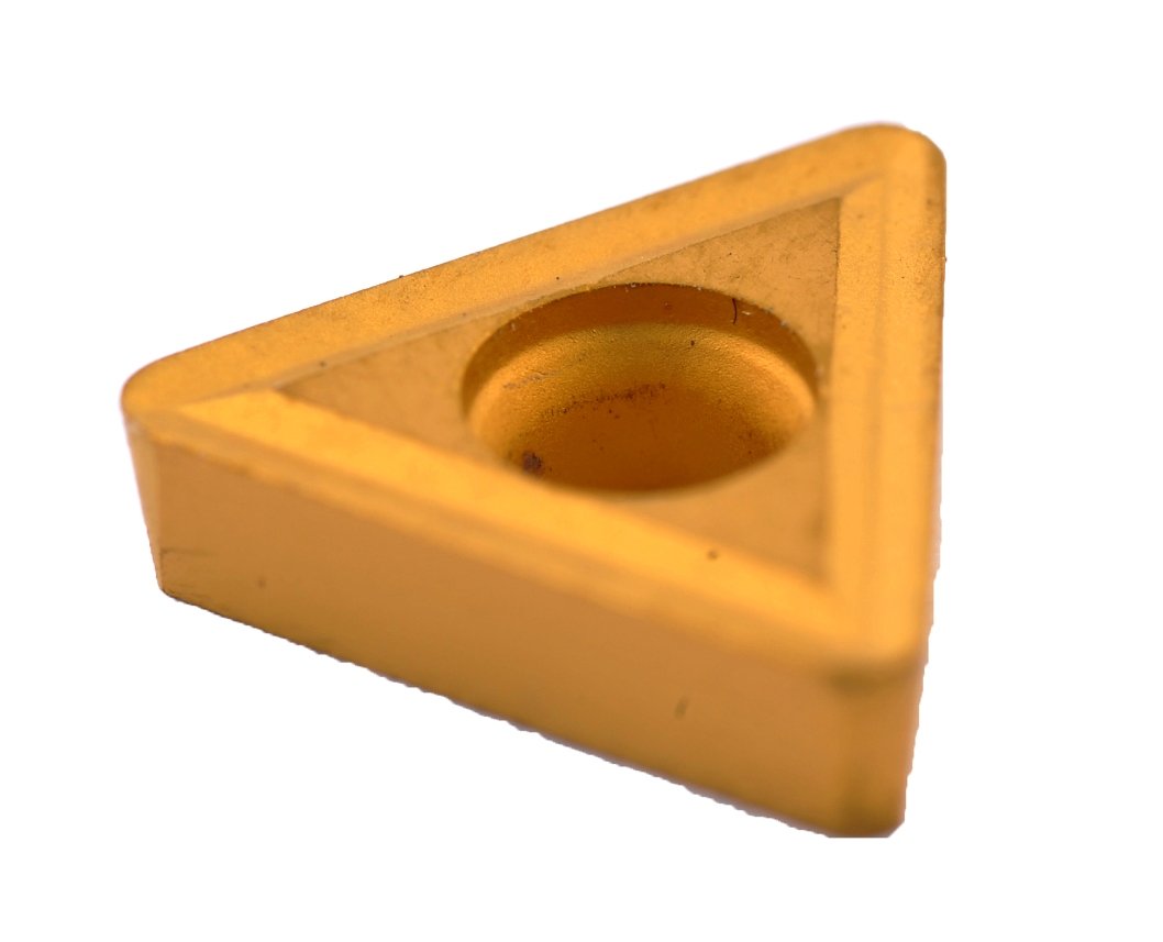 TCMT-21.51 TiN COATED C-6 CARBIDE INSERT (6004-9021)