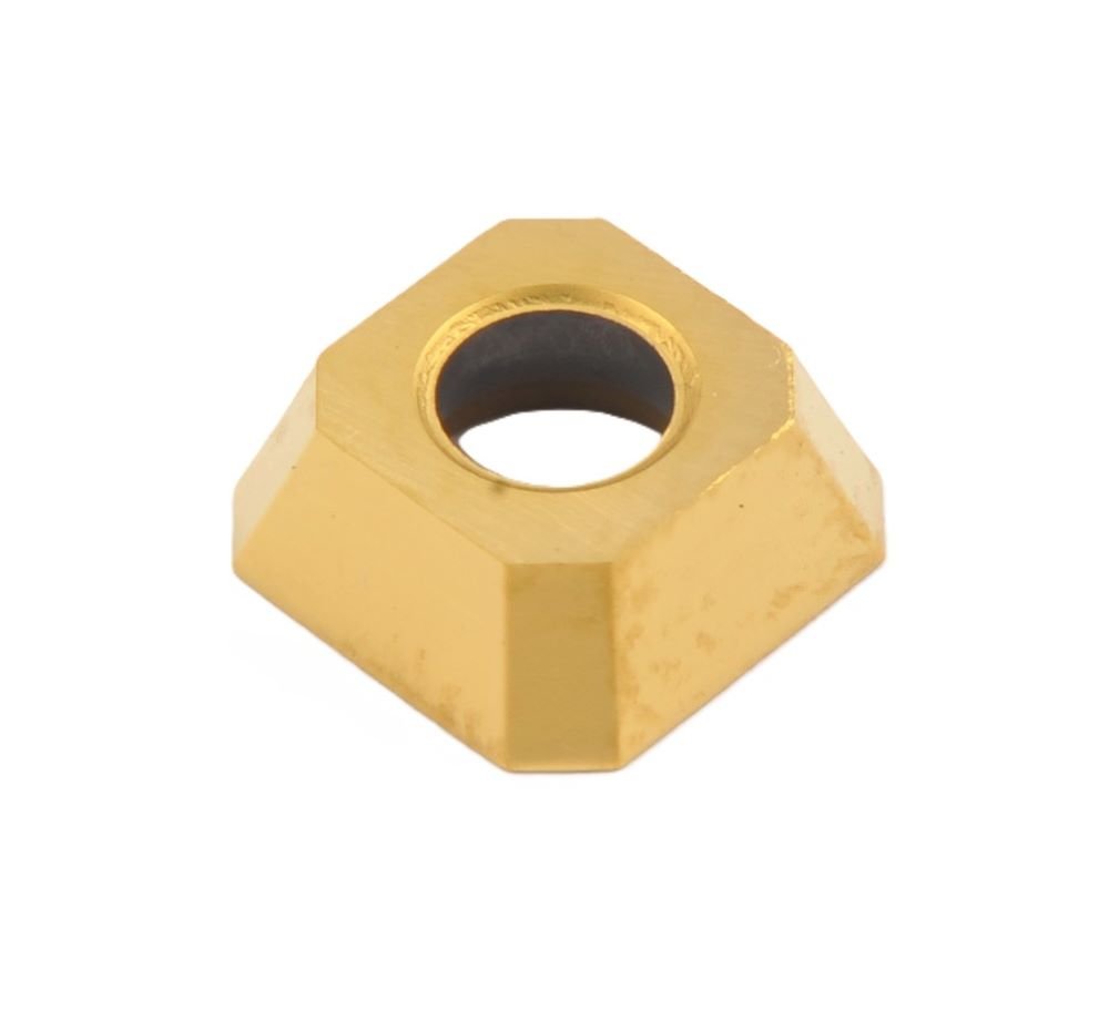 SEHT43AFTN COATED C-6 CARBIDE FACE MILL INSERT (6017-0432) - Image 2
