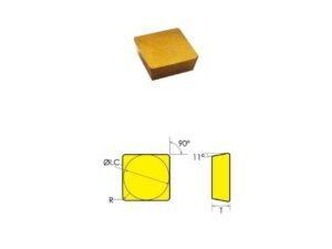 SPG-432 TiN COATED CARBIDE INSERT (6021-2432)