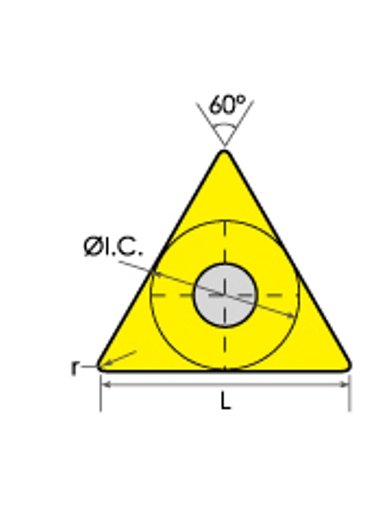 TPMM-321 C-2 CARBIDE INSERT (6026-0321) - Image 2