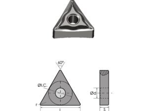 TNMG-331-EM nc-TiAIN COATED CARBIDE INSERT-XAF795  (6050-0331)