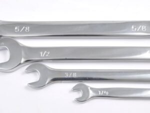 HHIP 4 PC COMBINATION WRENCH SET 1/4 TO 5/8" CHROME VANADIUM STEEL (7023-1100)
