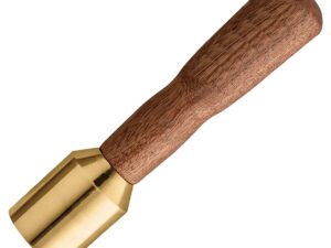 HHIP 12OZ BRASS HAMMER WITH WOOD HANDLE (7080-0032)