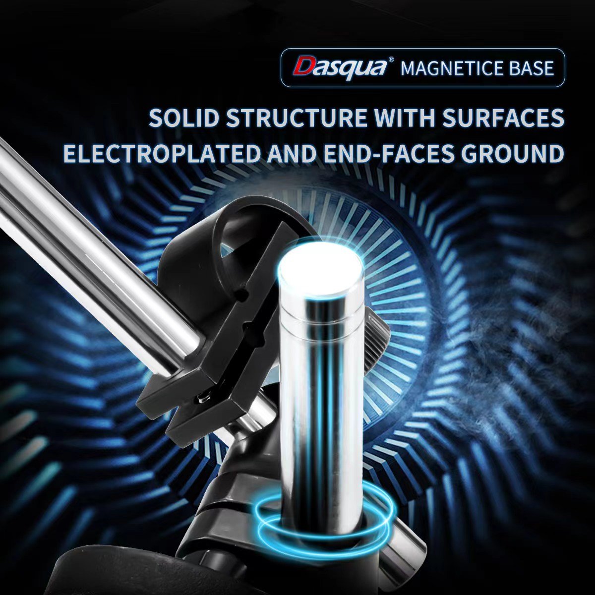 DASQUA 132 LBS MAGNETIC FORCE MAGNETIC BASE WITH FINE ADJUSTMENT (7123-1004) - Image 2