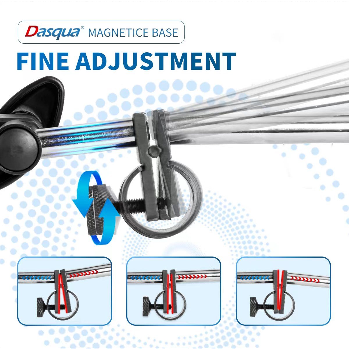 DASQUA 132 LBS MAGNETIC FORCE MAGNETIC BASE WITH FINE ADJUSTMENT (7123-1004) - Image 7