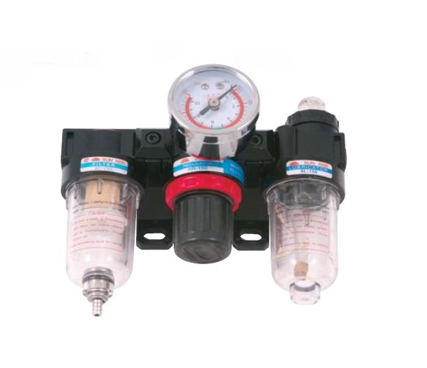 1/4 NPT CLEAR FILTER/REGULATOR/LUBRICATOR 3 PIECE UNIT (7600-1771)