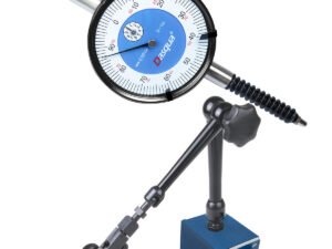 DASQUA 2 PIECE TOOL KIT WITH IP54 1" INDICATOR & 176LB. MAG BASE (7611-0009)