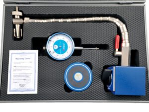 DASQUA 0-1" INDICATOR WITH MAGNETIC BACK & FLEX CHROME MAG BASE (7611-2005)