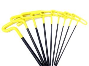 9 PIECE T-HANDLE TORX DRIVER SET TAMPER PROOF (7900-0001)