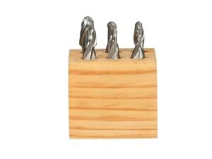 6 PIECE 2-FLUTE M2 BALL NOSE END MILL SET (1/8-1/2 INCH )*** (8001-0006)