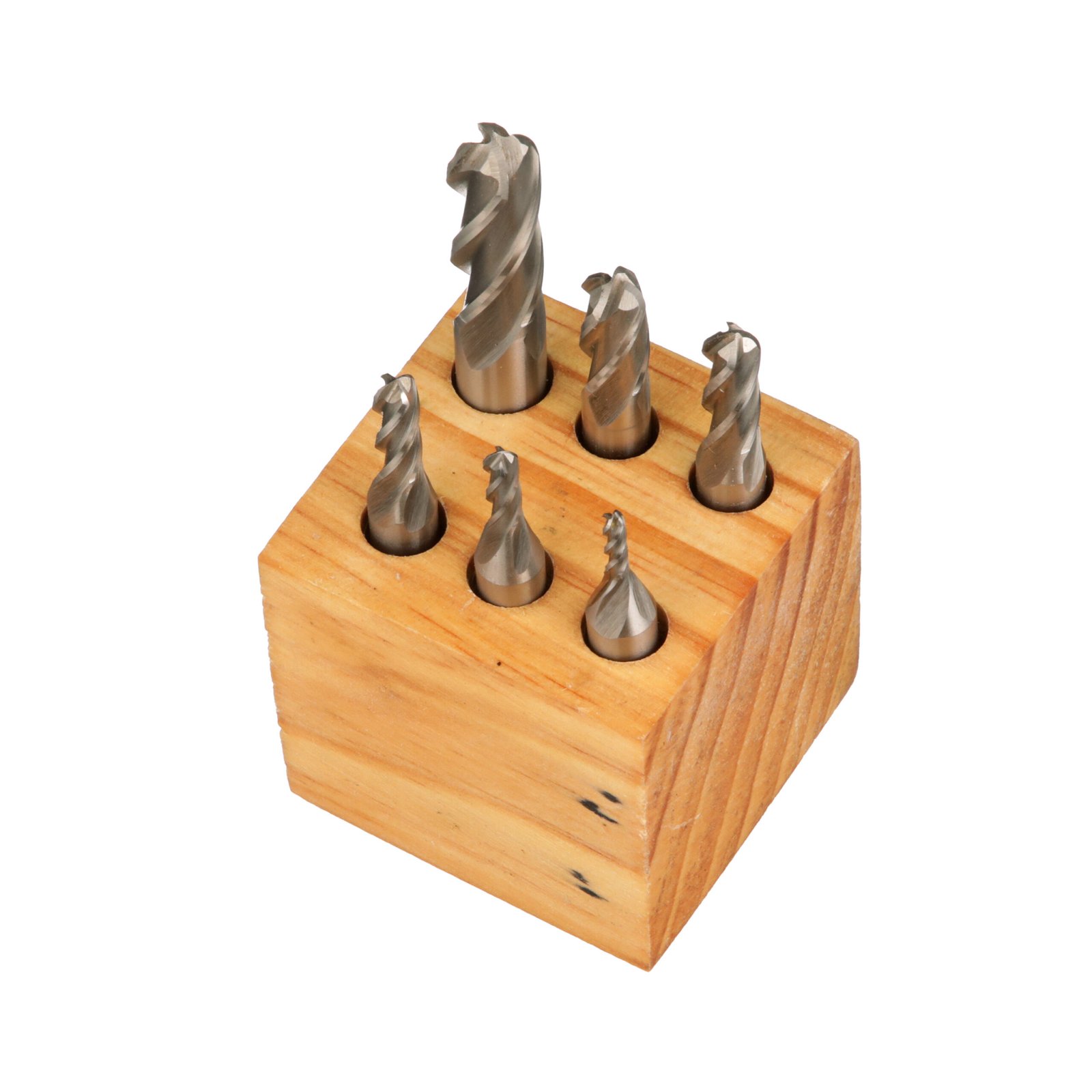 6 PIECE 4-FLUTE M2 BALL NOSE END MILL SET (1/8-1/2 INCH )..... (8001-0007) - Image 6