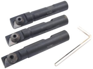 3 PIECE 1/2" SHANK MINI INDEXABLE END MILL SET (8005-0020)