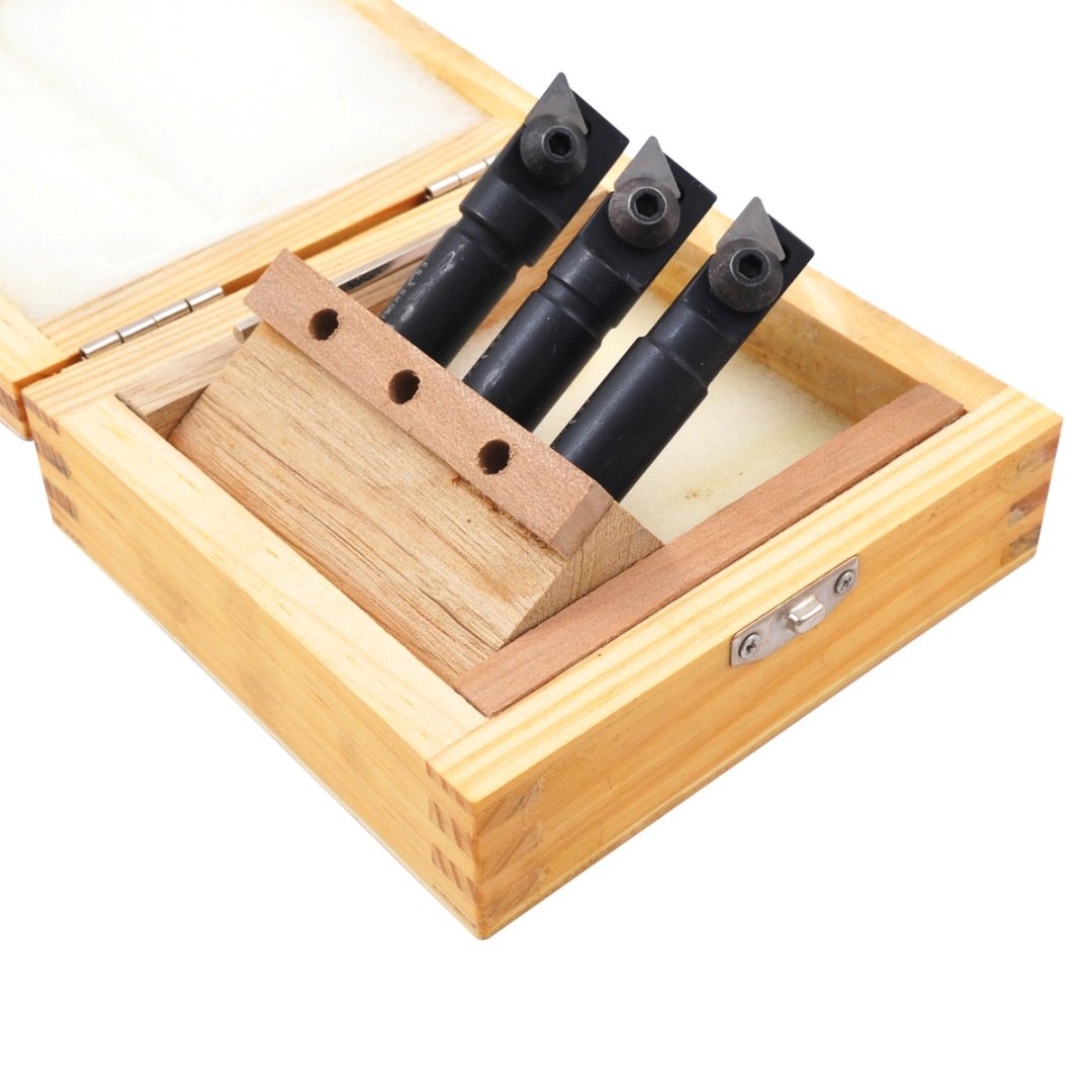 3 PIECE 1/2" SHANK MINI INDEXABLE END MILL SET (8005-0020) - Image 2