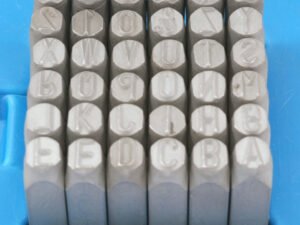 PRO-SERIES 3/8 NUMBER & LETTER STAMP SET 0-9 AND A-Z (8016-0015)