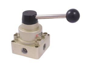 4-WAY HAND OPERATED ROTARY DISC TYPE VALVE WITH 1/2 NPT INLET (8401-0256)