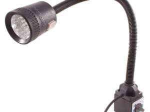 LED GOOSE NECK WORK LIGHT ON MAG BASE WITH  18 1/2 FLEXIBLE SHAFT (8401-0445)