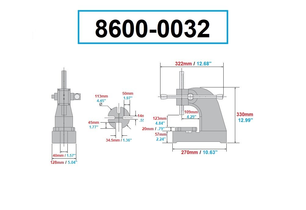 HHIP 1 TON HEAVY DUTY ARBOR PRESS 5.63" MAX HEIGHT (8600-0032) - Image 2