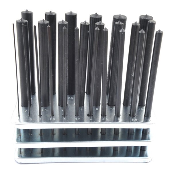 25 PIECE 1-13MM METRIC TRANSFER PUNCH SET (8600-0043)