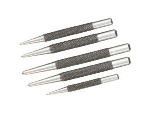 HHIP 5 PIECE ROUND HEAD CENTER PUNCH SET (8606-4105)