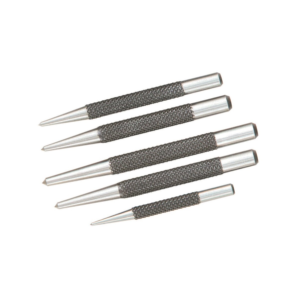 HHIP 5 PIECE ROUND HEAD CENTER PUNCH SET (8606-4105)
